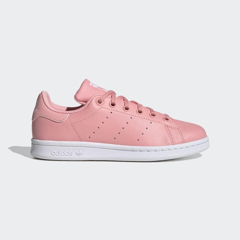 Adidas Boys' Stan Smith Originals Shoes Pink/White Ireland EF4924